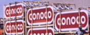 Truck with signs image